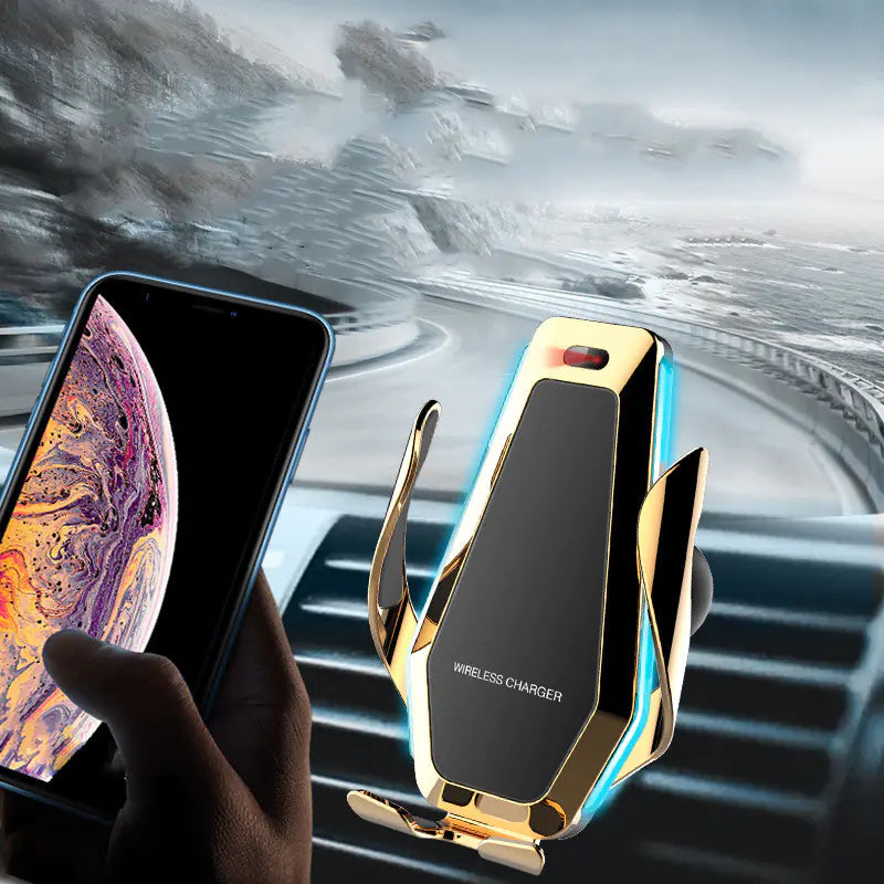 Cargador inalámbrico para coche con sensor automático, el más vendido en Amazon