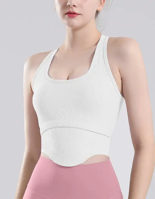Load image into Gallery viewer, Cushioned Running Bra for Shock Absorption
