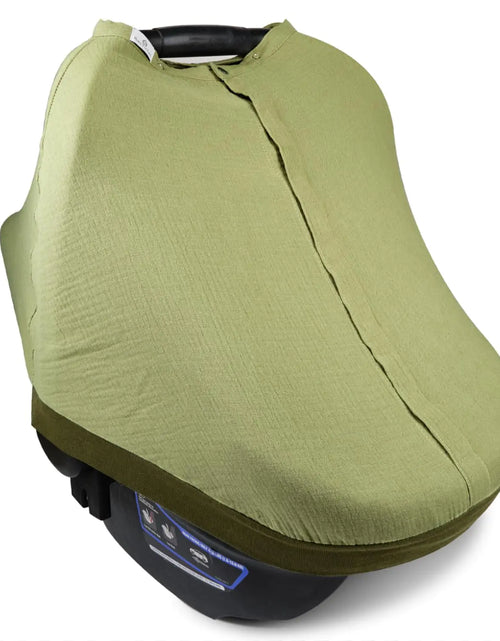 Load image into Gallery viewer, Car Seat Cover Baby for Baby Car Seat Infant Car Seat Cover for Baby Girl Essentials and Baby Boy Essentials Carseat Covers Baby Newborn Essentials Must Haves Carseat Cover Baby Car Accessories
