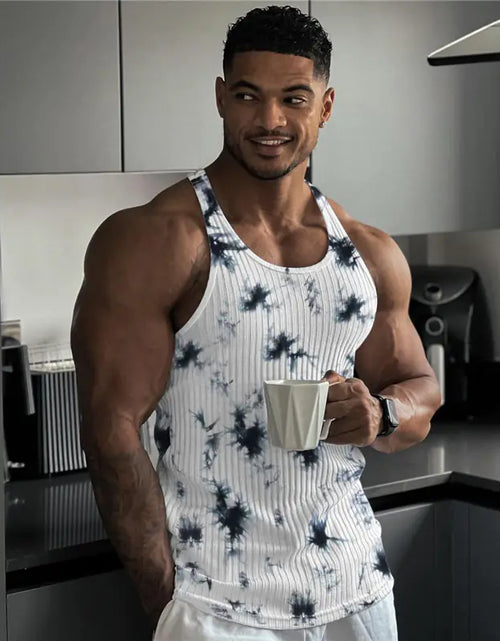 Load image into Gallery viewer, Men&#39;s Fitness Sleeveless Gym Vest Tank Top
