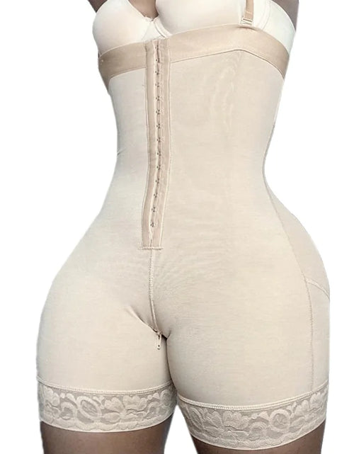 Load image into Gallery viewer, One-Piece Plus Size Shapewear Bodysuit with Zipper &amp; Butt-Lift
