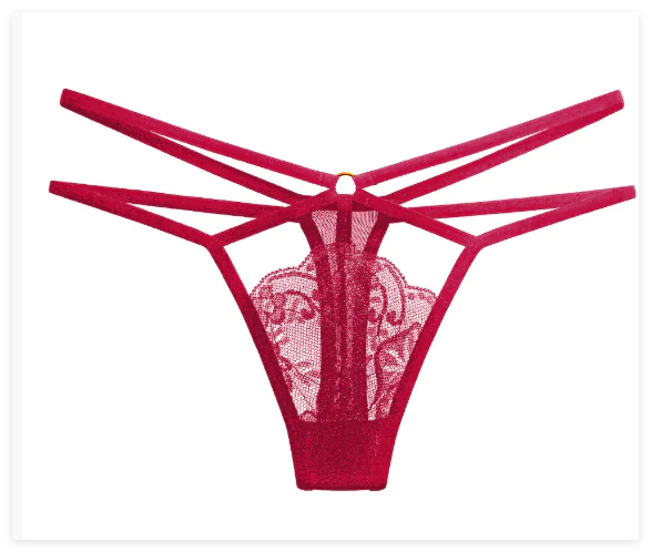 Atractiva y sexy lencería tanga para mujer