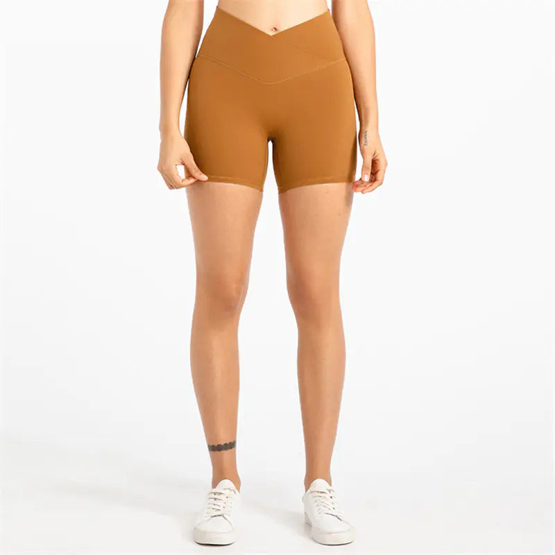 New Women's Yoga Running Tight Shorts