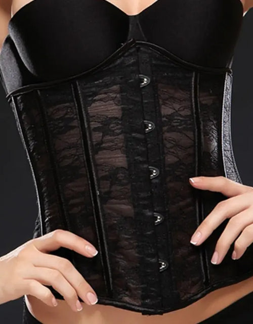 Load image into Gallery viewer, Steel Bone Summer Lace Breathable Corset Shapewear
