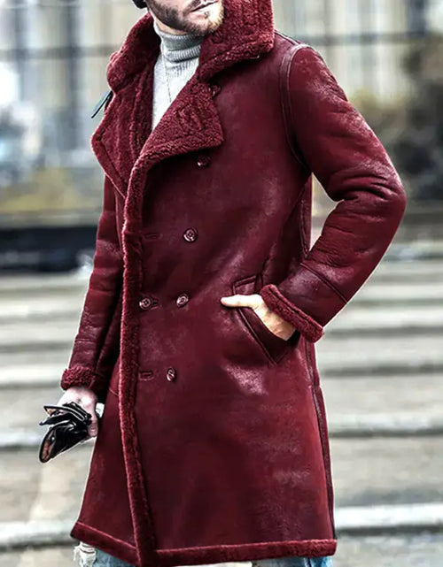 Load image into Gallery viewer, Men&#39;s Padded Fur Coat Jacket
