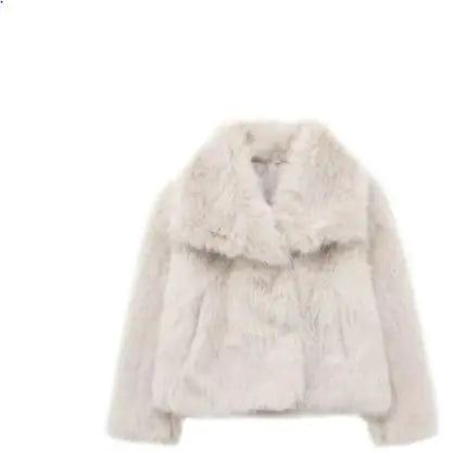Load image into Gallery viewer, Winter Faux Fur Jacket
