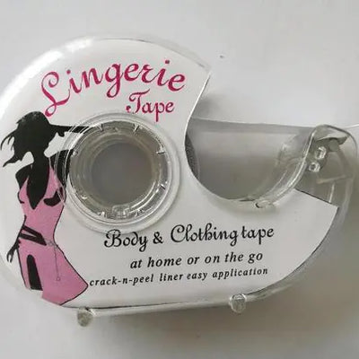 Ruban adhésif pour lingerie pour fixer les bretelles et les décolletés