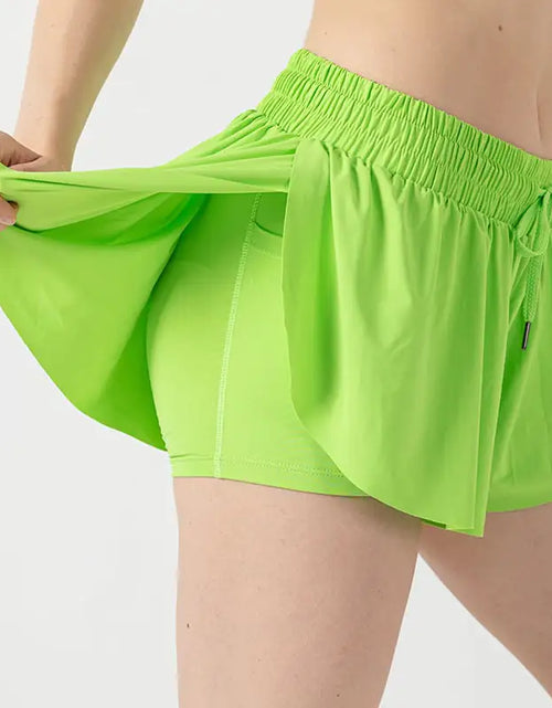 Load image into Gallery viewer, Yoga Running Fitness Tennis Culottes Outfit
