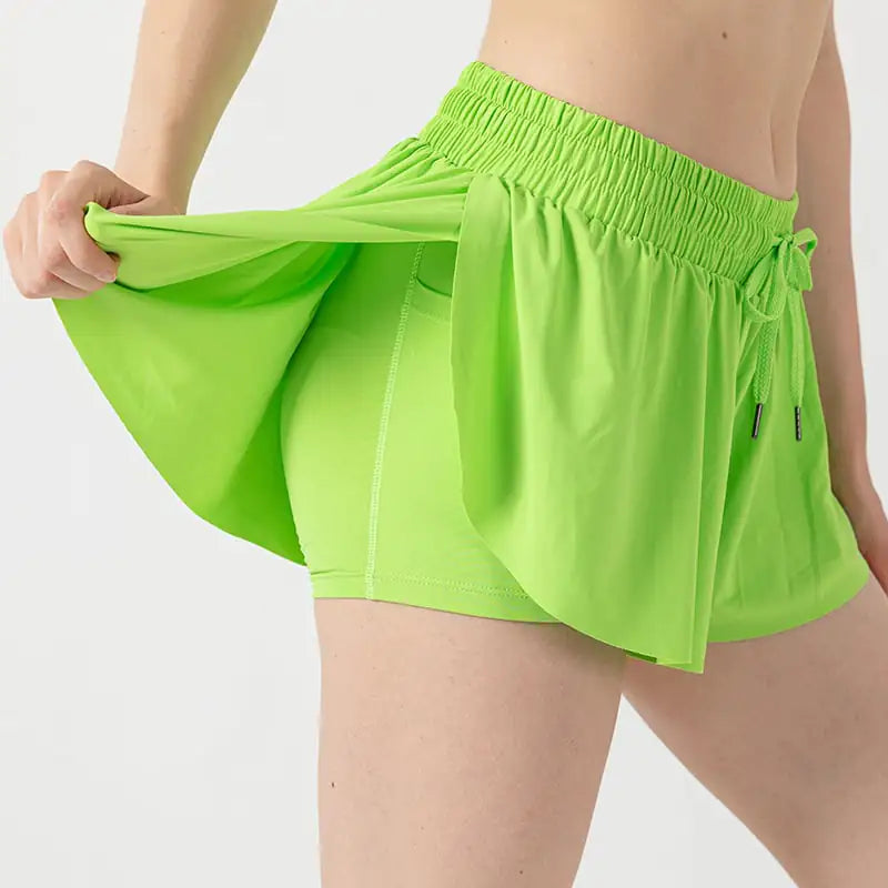 Yoga Running Fitness Tennis Culottes Outfit