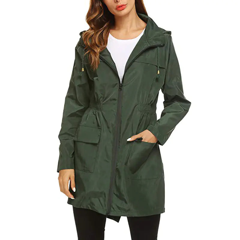 Lightweight Waterproof Hooded Outdoor Jacket