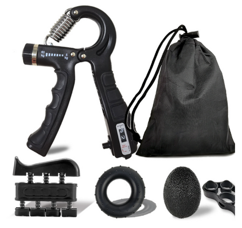 Load image into Gallery viewer, Adjustable Hand Grip Strength Trainer with Finger Exerciser
