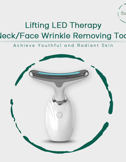 Load image into Gallery viewer, Neck &amp; Face Lifting LED Therapy Device

