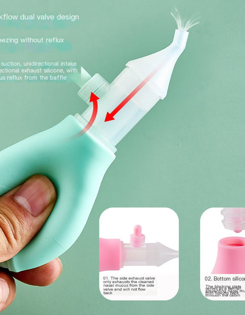 Load image into Gallery viewer, Anti-Reflux Infant Nasal Aspirator
