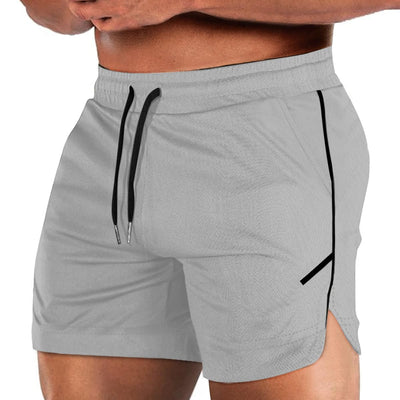 Aolesy Mens Workout Shorts with Zipper Pocket 5 Inch Lightweight Gym Running Shorts Linerless Bodybuilding Training Athletic Shorts