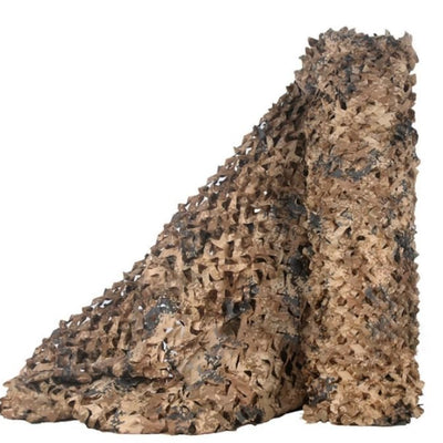 SETLUX Camo Netting 3x3m 3x4m Camouflage Netting Bulk Roll Camo Net for Hunting Blind Shooting Military (Desert 3m*3m)