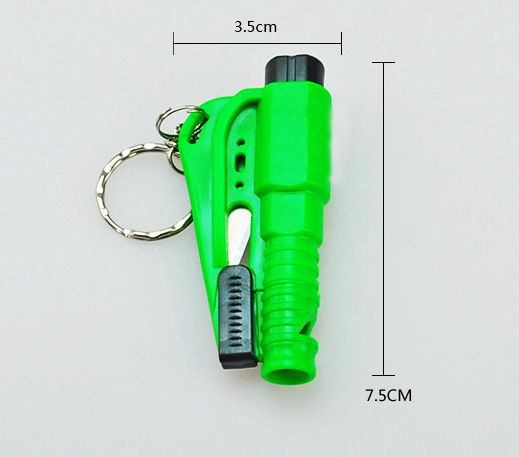Mini Car Window Breaker Keychain