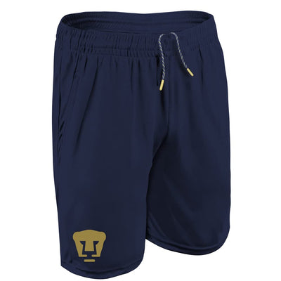 Pumas UNAM Adult Logo Mens Shorts Navy
