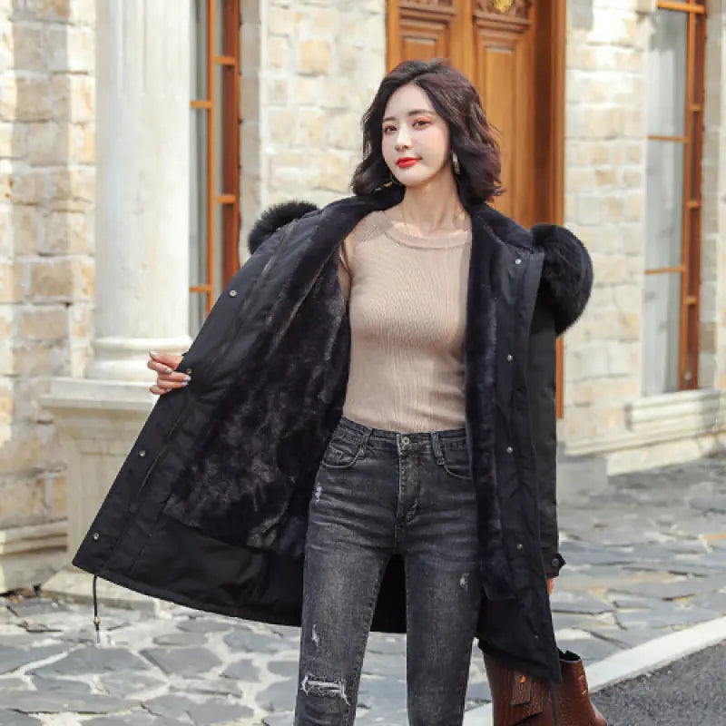 Cotton-Padded Winter Coat Jacket