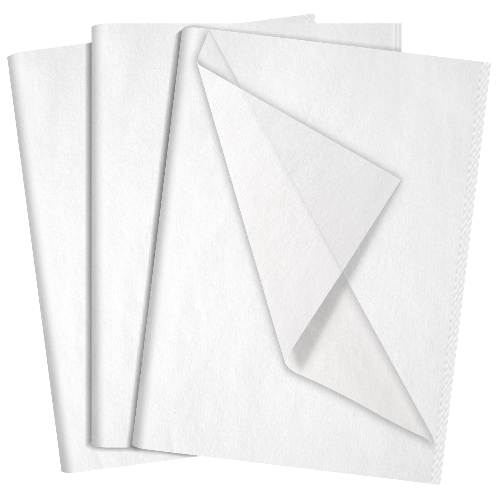 Ohuimrt 120 Sheets White Tissue Paper for Gift Bags 20 x 14 Inches Gift Wrapping Paper Bulk for Christmas Wedding Birthday Decoration Party Favors DIY Crafts