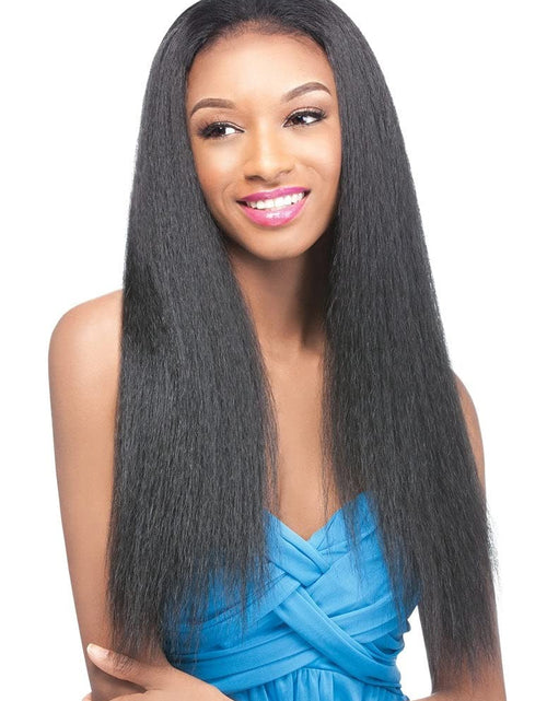 Load image into Gallery viewer, Outre Synthetic Hair Half Wig Quick Weave Annie 1B
