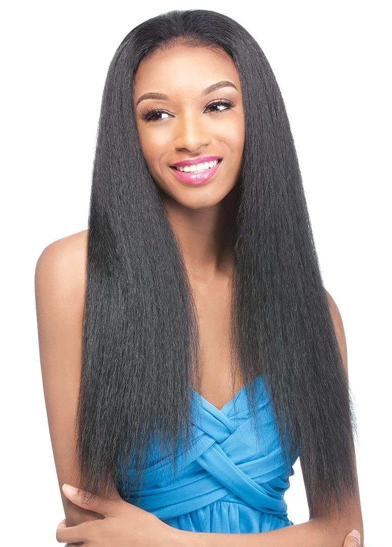 Outre Synthetic Hair Half Wig Quick Weave Annie 1B