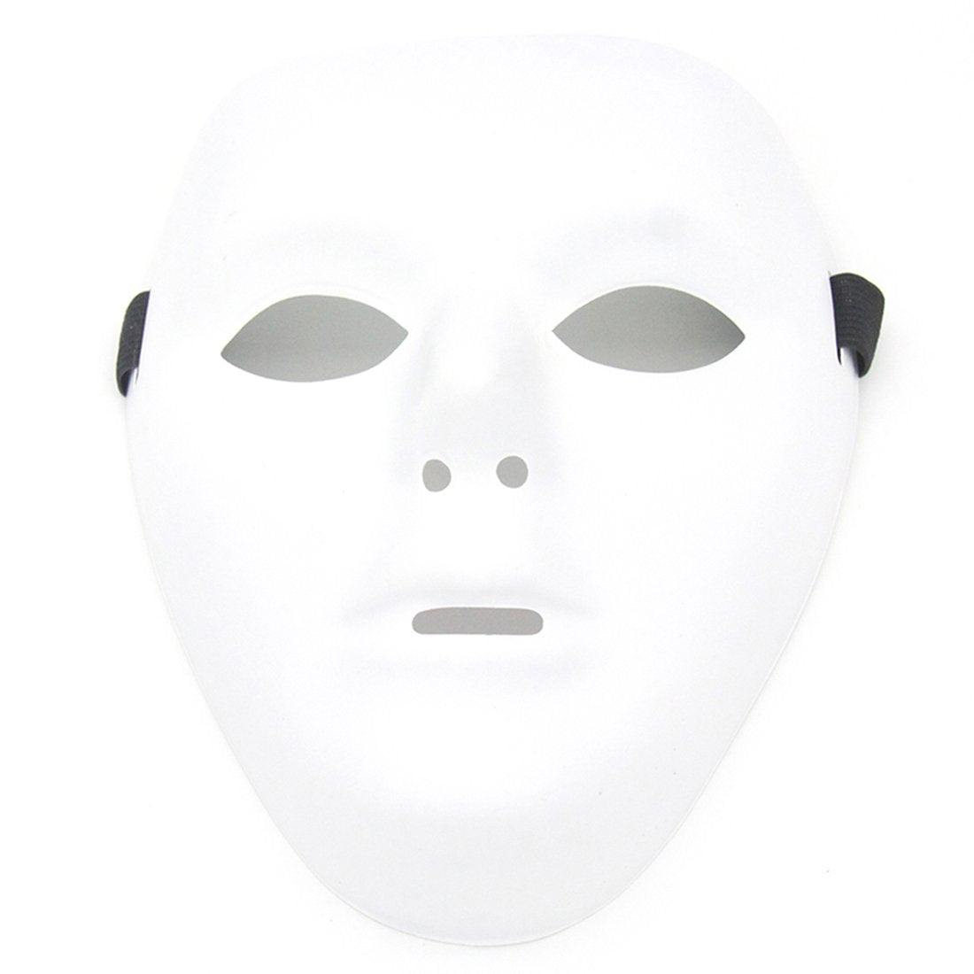Kvvdi Male Scary White Blank Face Masks for Halloween DIY