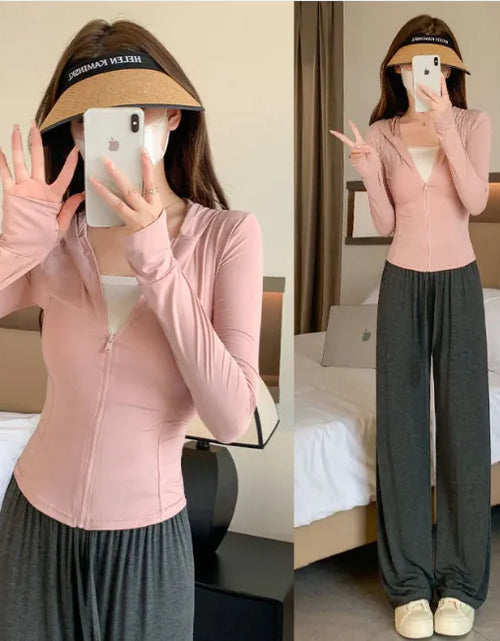 Charger l'image dans la visionneuse de galerie, Veste de yoga en soie glacée
