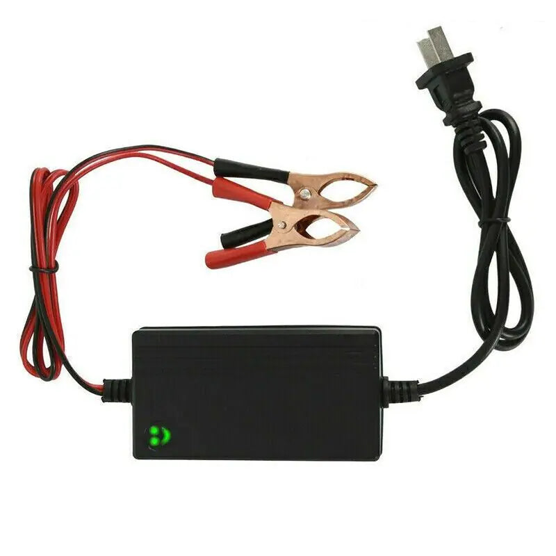 Cargador de batería portátil de 12V para auto, camión, mantenedor de goteo, barco, motocicleta