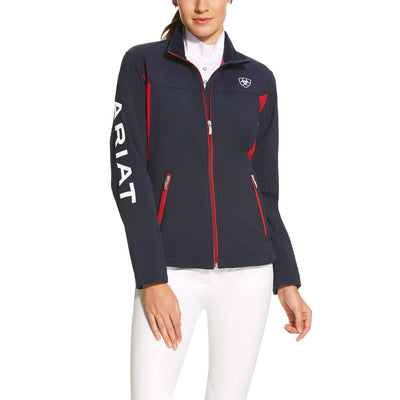 Veste softshell Ariat New Team – Veste coupe-vent et résistante à l'eau pour femme