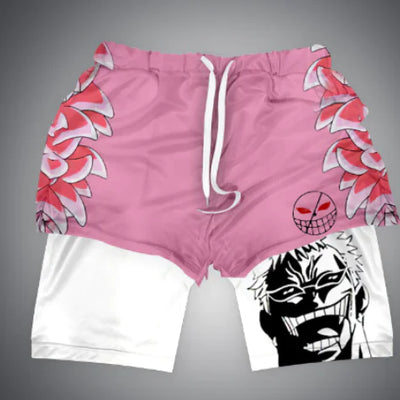 Anime Berserk 2-in-1 Gym Shorts for Men (3D Print)