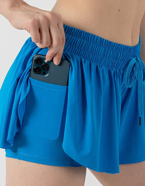 Load image into Gallery viewer, Yoga Running Fitness Tennis Culottes Outfit
