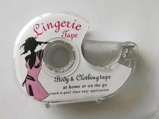 Ruban adhésif pour lingerie pour fixer les bretelles et les décolletés