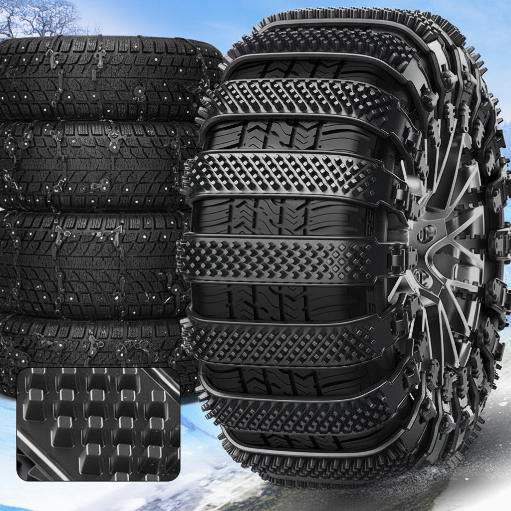Thick Anti-Skid Tire Chains
