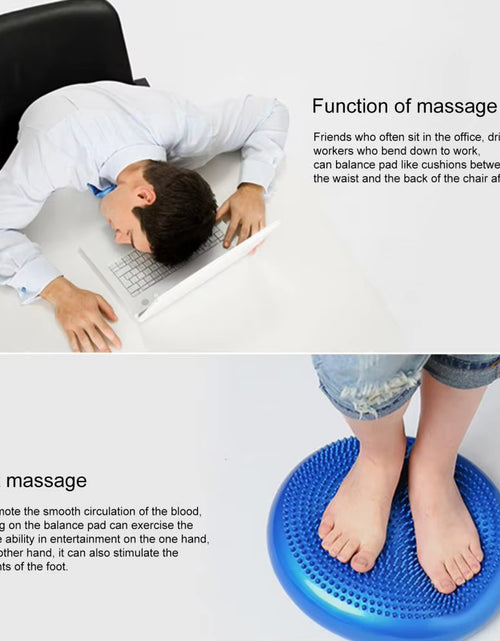 Load image into Gallery viewer, PVC Yoga Balance Mat with Pump
