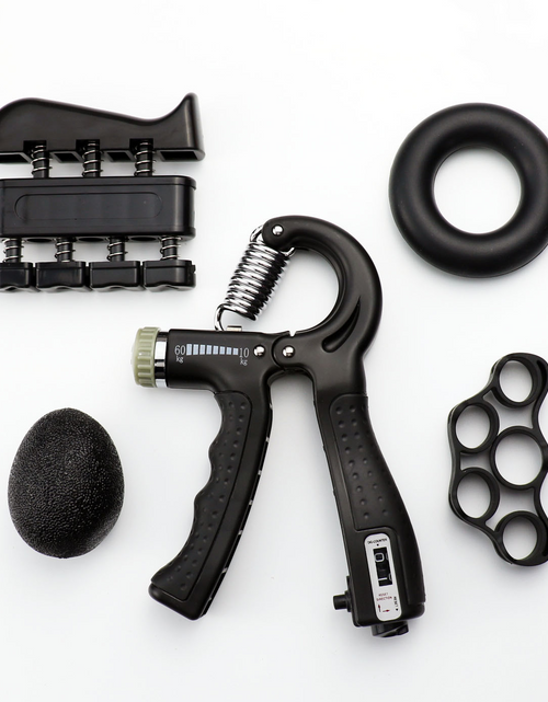 Load image into Gallery viewer, Adjustable Hand Grip Strength Trainer with Finger Exerciser
