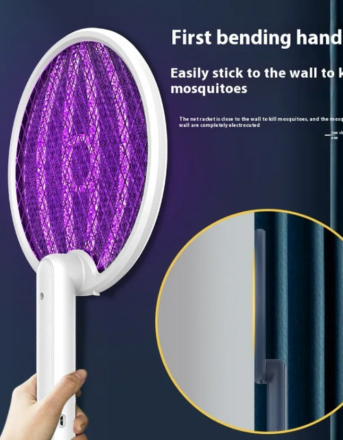 Load image into Gallery viewer, Rechargeable Electric Mosquito Swatter
