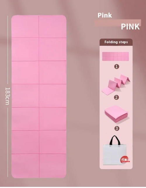 Cargar imagen en el visor de la galería, Esterilla de yoga y tatami plegable
