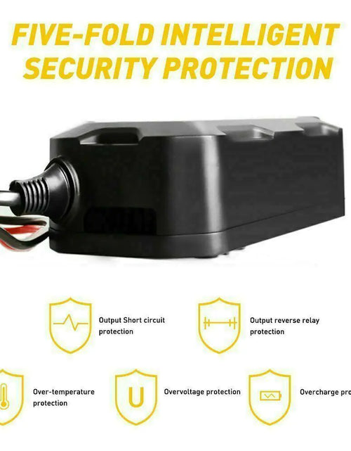 Cargar imagen en el visor de la galería, Cargador automático e inteligente de batería de 1500 mAh de 12 V portátil para coche, mantenedor de carga lenta
