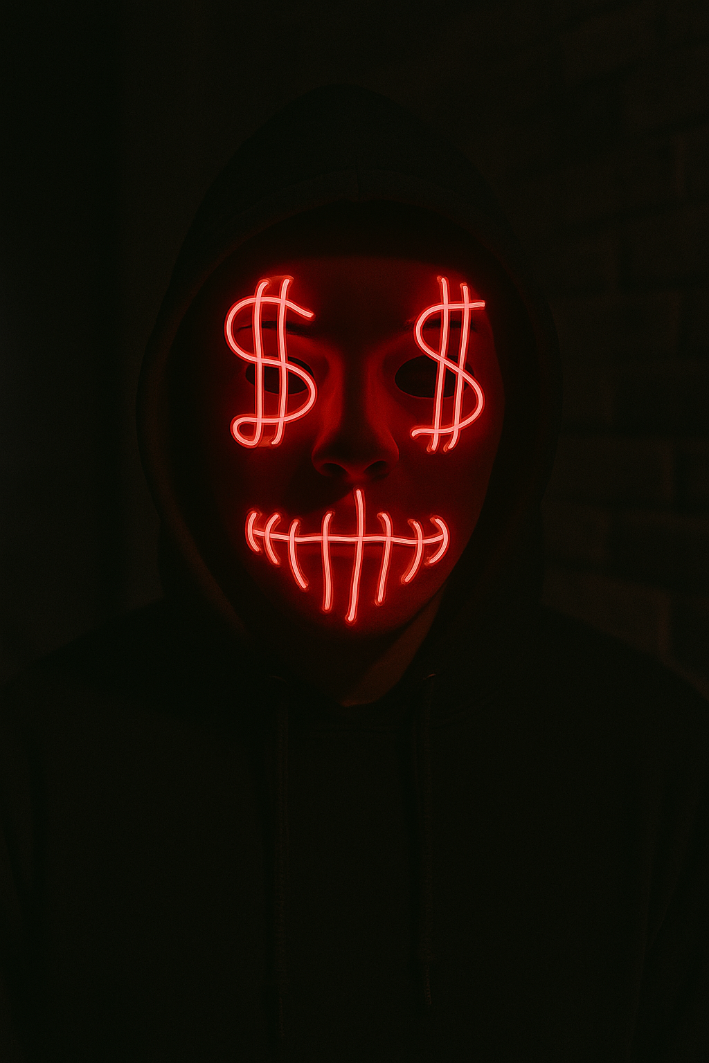 Dollar Sign Party Mask