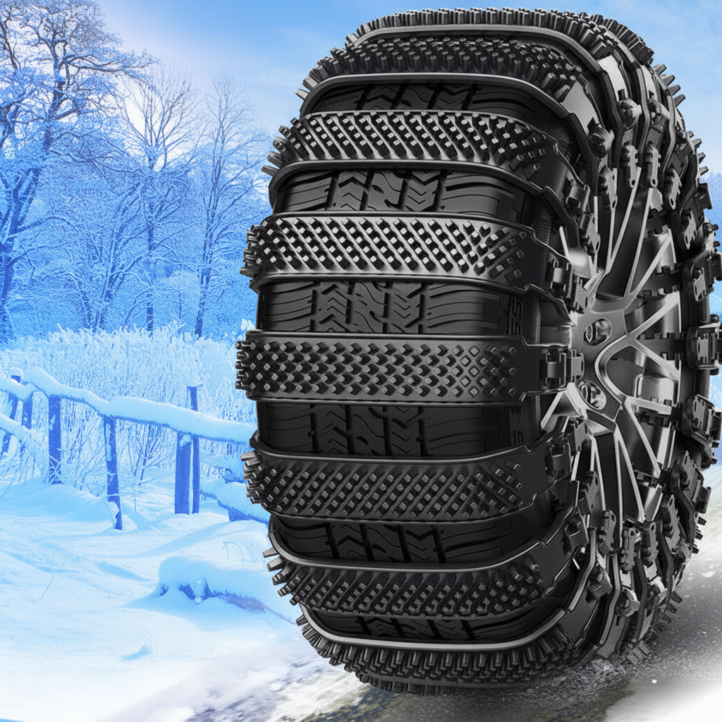 Thick Anti-Skid Tire Chains