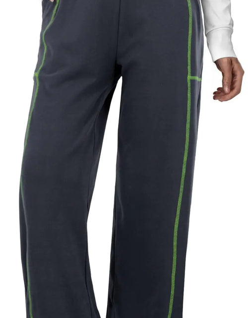 Load image into Gallery viewer, GIFTIME Sweatpants Women - Track Pants Women Lounge Pants Wide Leg Yoga Pants for Women Y2K Pants Womens Pajama Pants Grey XS
