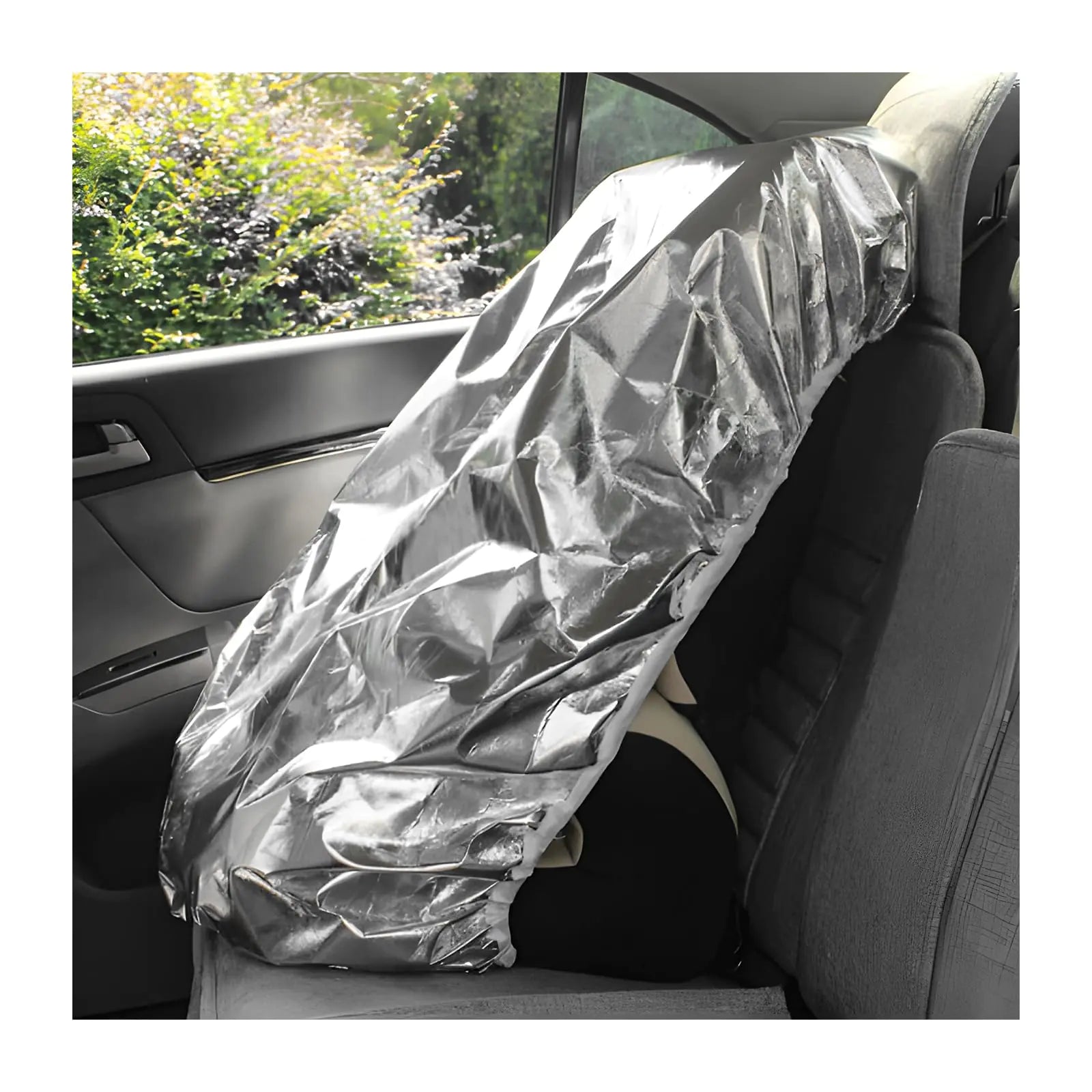 Ohleats Baby Car Seat Sunshade Cover Reflective Heat Protector for Keeping Infant Car Seat Cool Heat & Sun Seat Reflector to Maintain a Cool Temperature for Baby Car Accessories