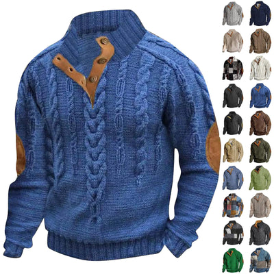 xoxingysm Mens Lightweight SweaterMens 3D Graphic Sweaters Lightweight Casual Pullover Tops Novelty Ribbed Colorblock Print Sweatshirts Fall Clothes A Blue