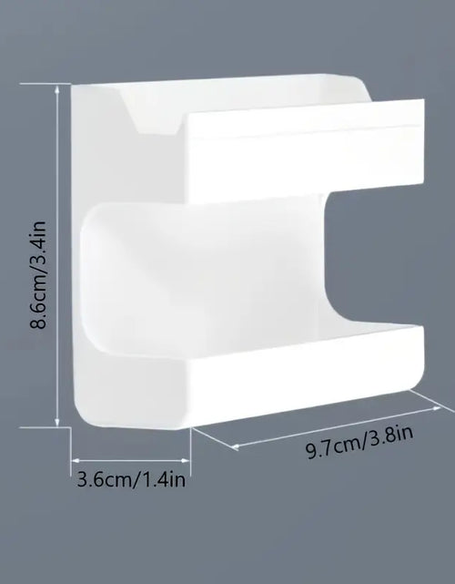 Cargar imagen en el visor de la galería, Soporte de teléfono para pared, caja organizadora autoadhesiva
