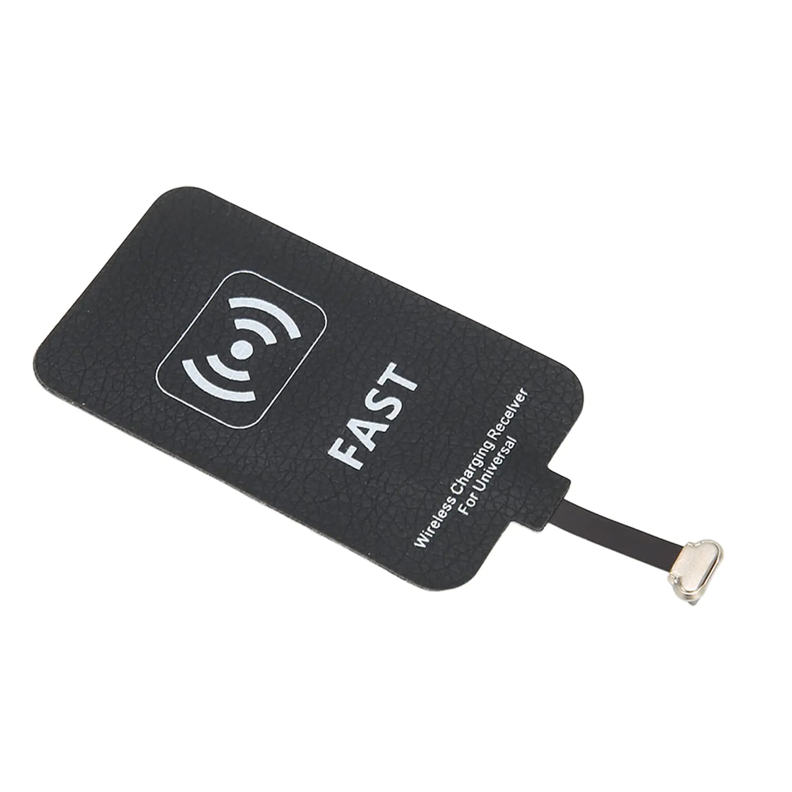ASHATA Receptor de carga Micro USB Adaptador de receptor de carga para teléfono Android Receptor de cargador de teléfono Carga rápida de 10W 5V 2A Plug and Play