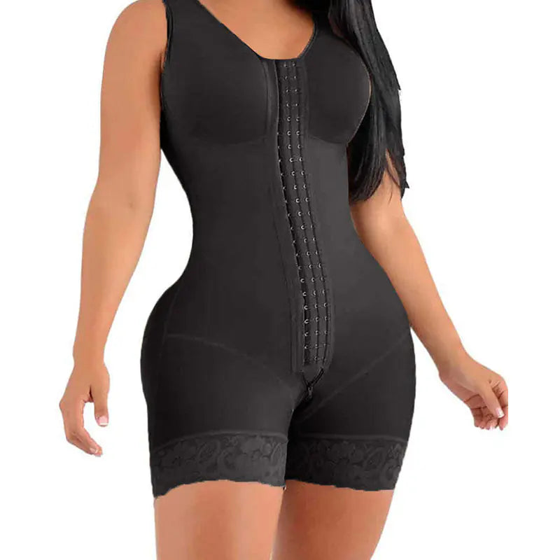 2024 New Cross-Border Full Body Shapewear with Zipper