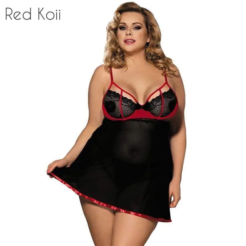 Lace Lingerie Nightgown for Women - Sleepwear