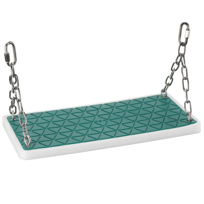 Dakzhou Swing Seat Heavy Duty Non Slip Tree Swing Set Playground Swing Set Accessories for Kid Indoor Outdoor BackyardGreen