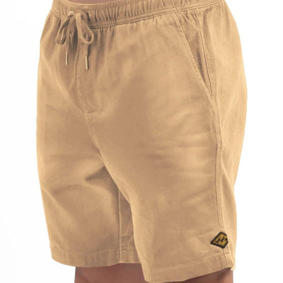 Billabong Big and Tall Shorts for Men – Casual Lounge Cotton Stretch Shorts Loose Fit Baggy Oversized Shorts Khaki