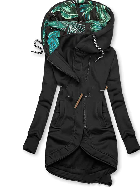 Load image into Gallery viewer, Solid Color Hooded Jacket
